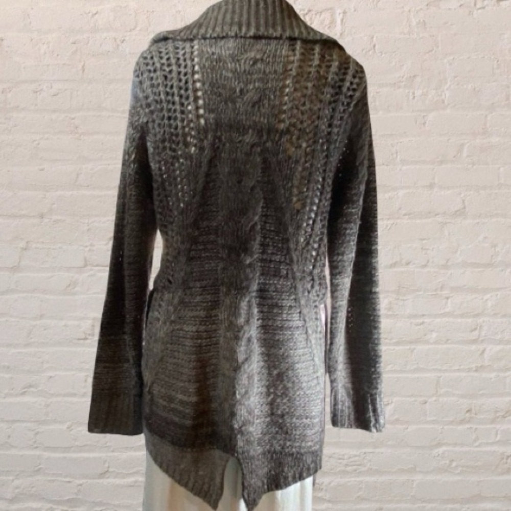 $ 5$ ADD ON  Dex chunky loose knit cardigan. Size large